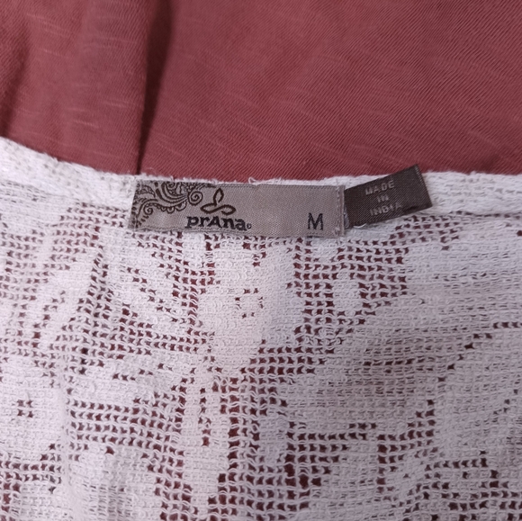 Prana Organic Cotton Lace Top - Picture 9 of 10